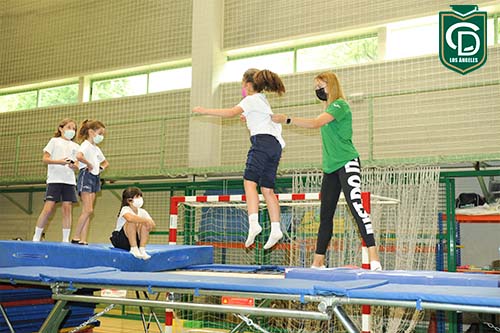 Gimnasia acrobática trampolín