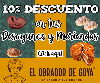 10% de descuento en el Obrador deGoya
