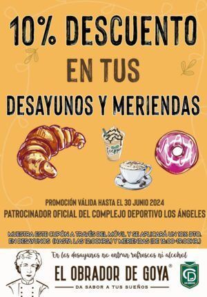 Obrador De Goya 10% descuento